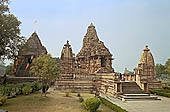 Khajuraho - the Lakshmana temple complex 